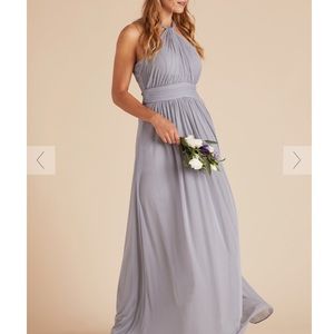 Birdy Grey bridesmaid dress grey long